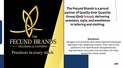 The Fecund Brands is a proud partner of Quality Over Quantity Group (QoQ Group), delivering precision, style, and excellence in tailoring and clothing.